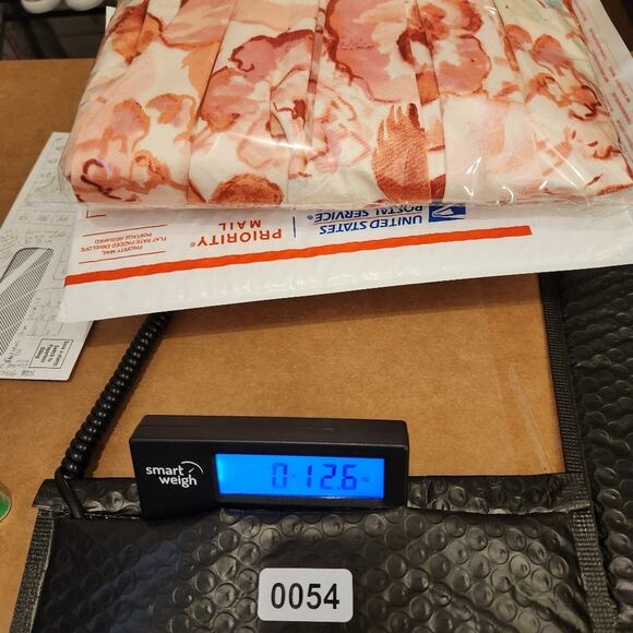 CHARLOTTE RUSSE Strapless Pink Red Cream Floral Bubble Hem Dress Womens Medium M - Picture 8 of 8